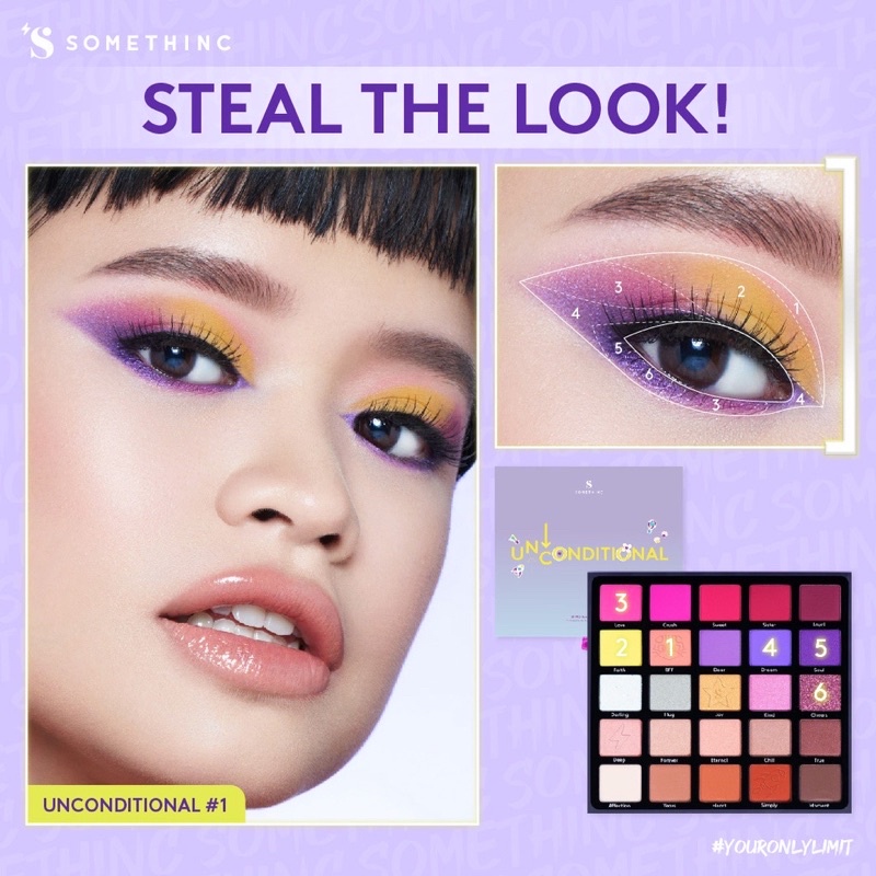 SOMETHINC 25 Pro Eyeshadow Pallete