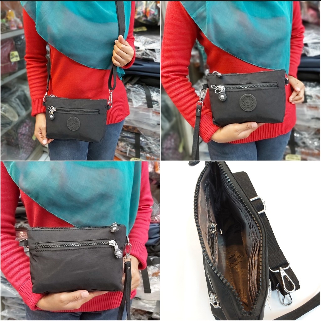 Selempang pouch hp multifungsi