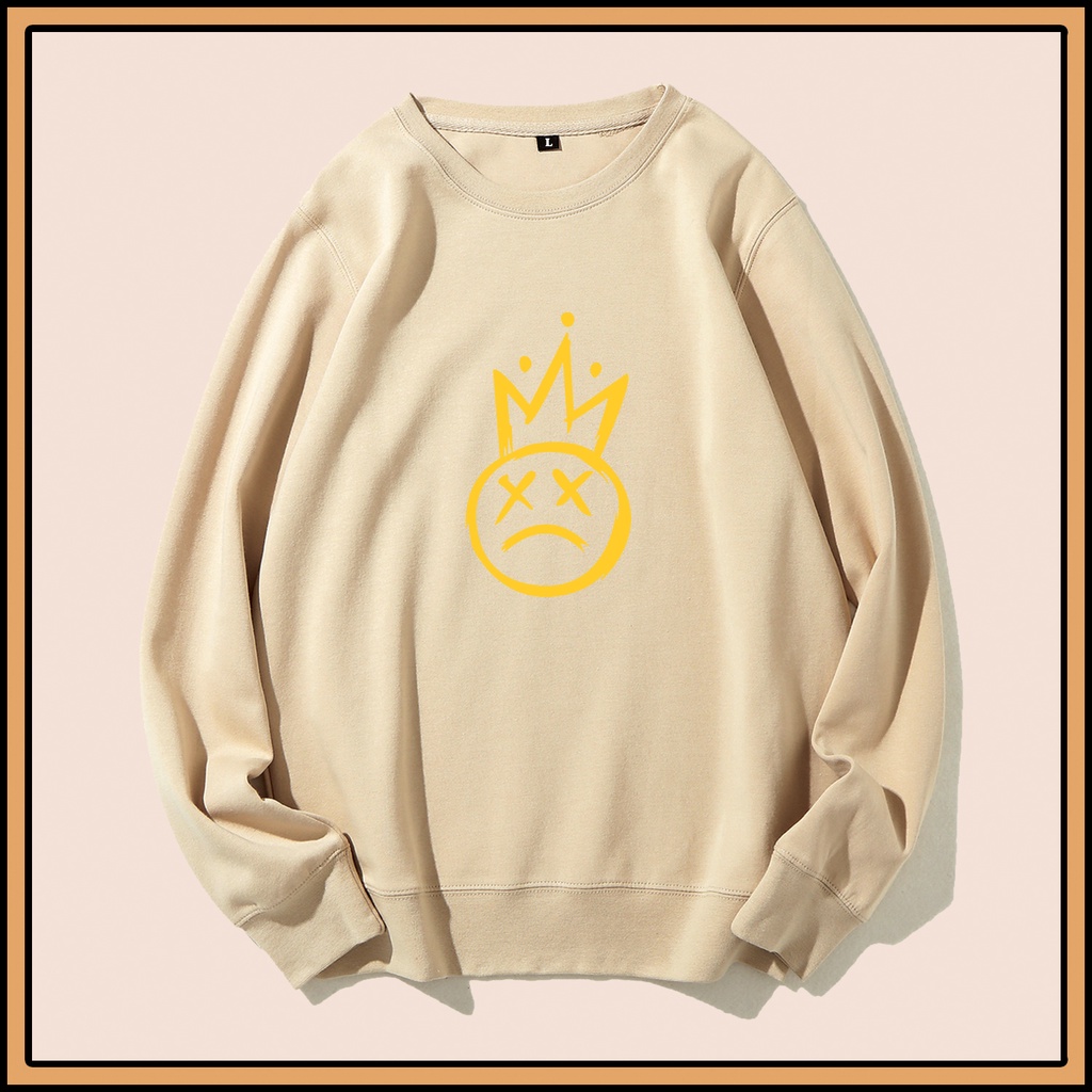 CALVIERO SHOP - BAJU SWEATER WANITA ATASAN KING EMOTICON SWEATER DEWASA BRAND ANIME SWEATER HODDIE FASHION CITAYEM SCBD FASHION WEEK FASHION VIRAL TIKTOK