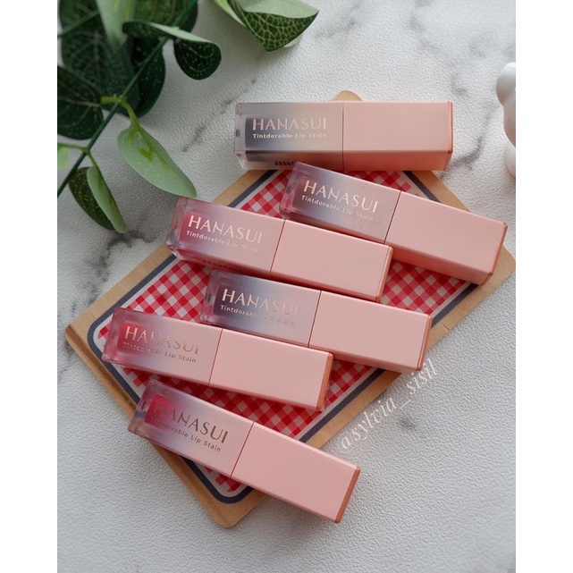 HANASUI Tintdorable Lip Stain LIPTINT - Lip Tint Ringan, Lip Tint Murah