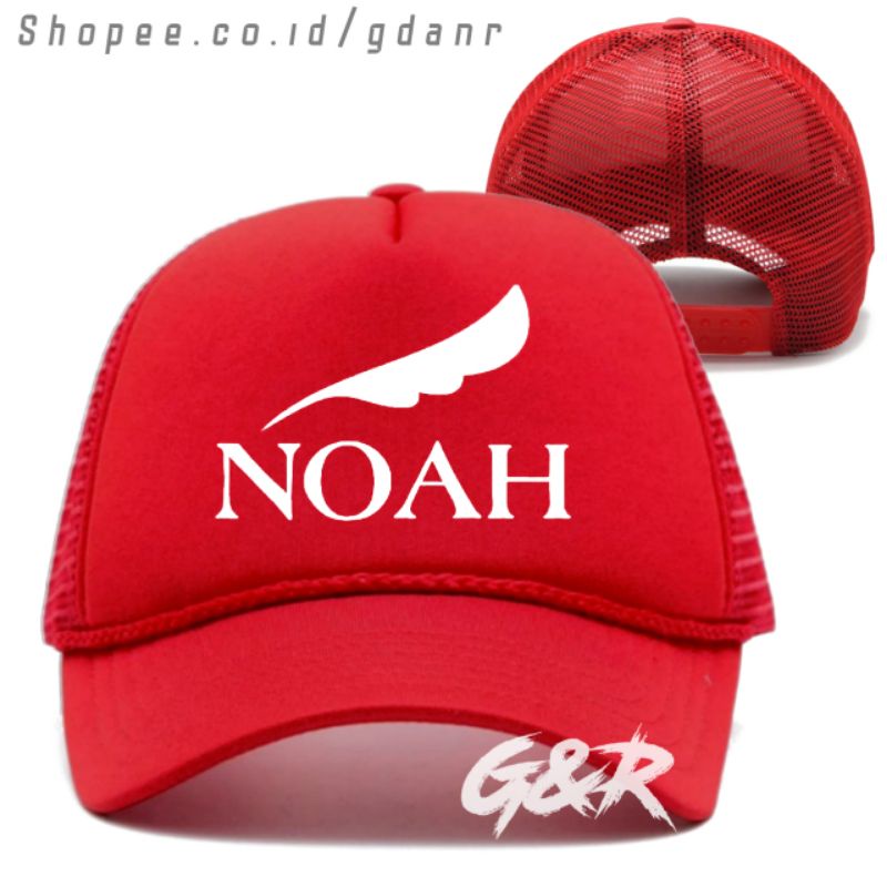 TOPI NOAH BAND TRUCKER / TOPI JARING BAND NOAH