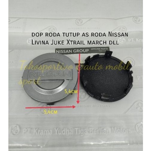 Dop roda Tutup as roda tutup velg Nissan grand Livina Juke Xtrail March dll diameter 5,,4cm