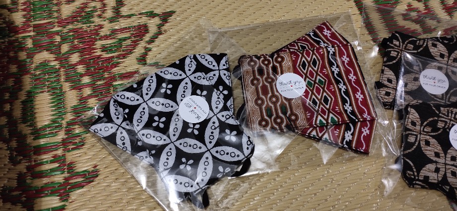 Masker Batik Dewasa Dan Anak 3 D