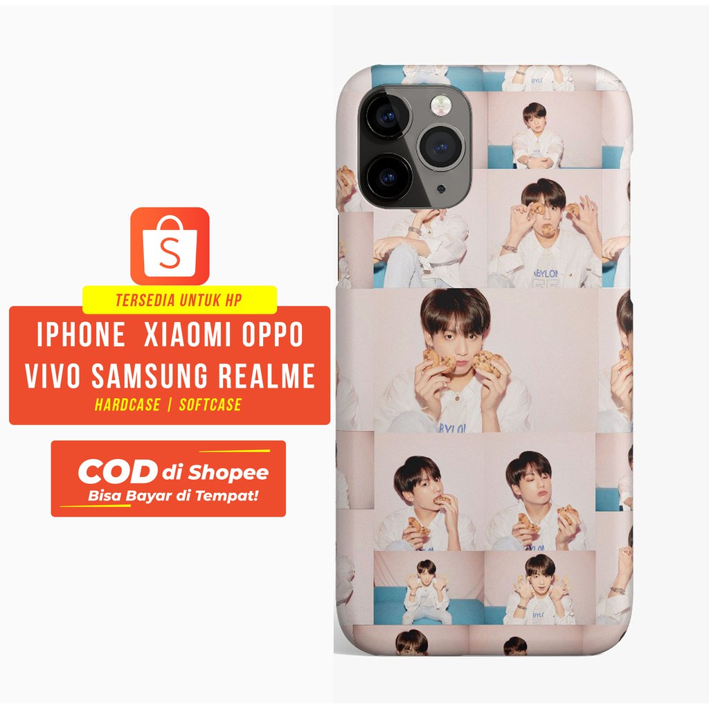 CASING HARDCASE SOFTCASE iPHONE/SAMSUNG/XIAOMI/VIVO/OPPO/REALME BTS JUNGKOOK PERSONA 1