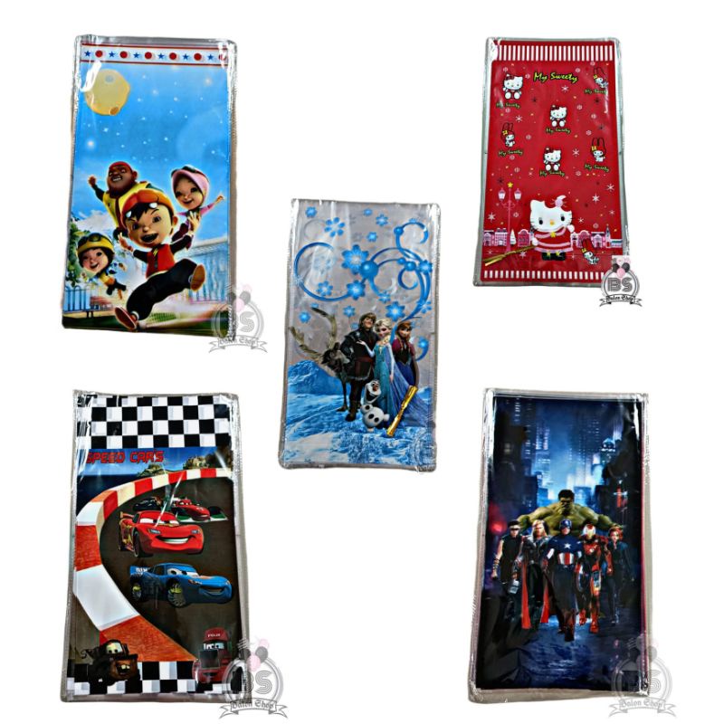 

PP 40 x 20 20Lembar PLASTIK SNACK ULANG TAHUN - PLASTIK ULANG TAHUN SOUVENIR SNACK KARAKTER