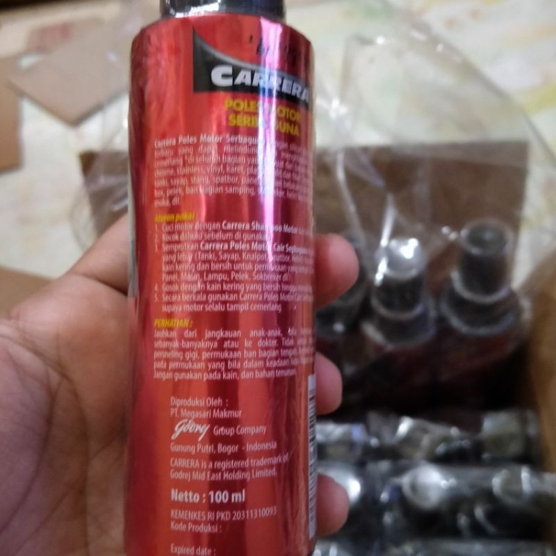 CARRERA POLES MOTOR SERBAGUNA 100ML