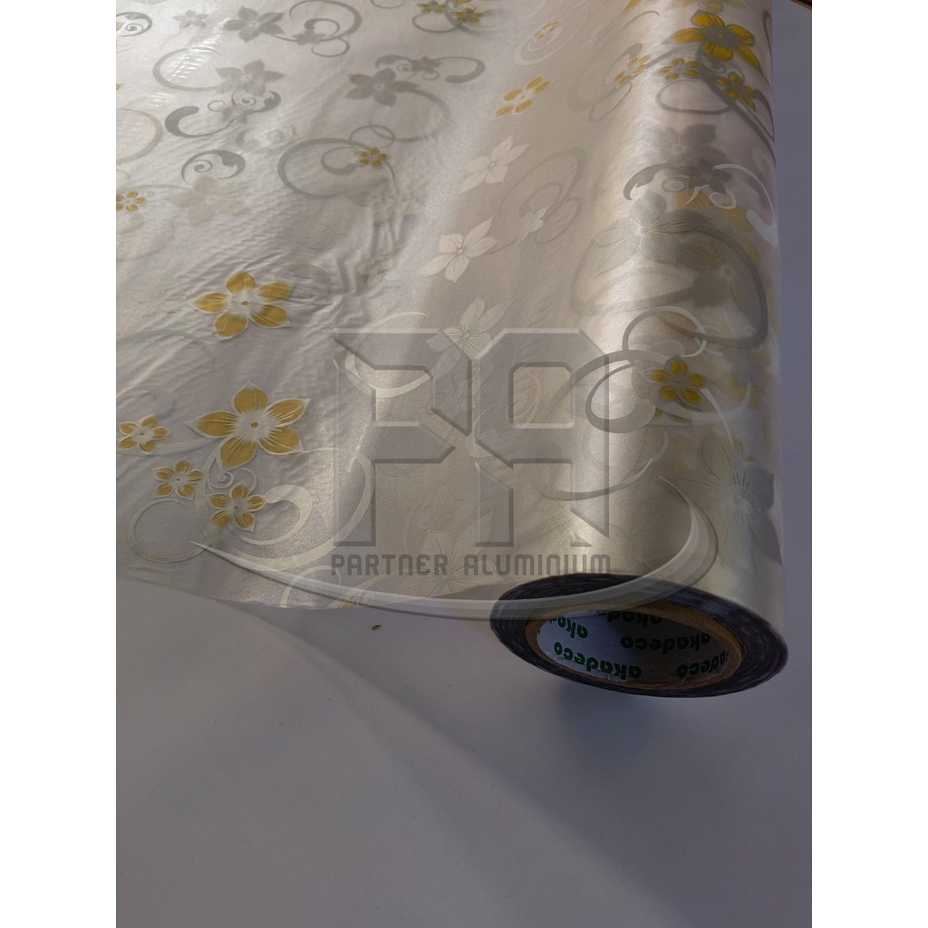 Stiker Kaca Motif Bunga Sanblast Sandblast Sunblast Motif Bunga 102