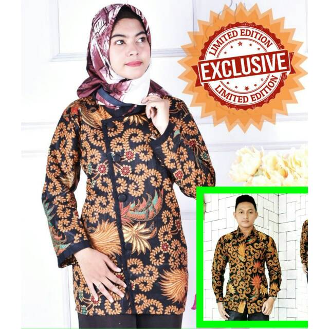 Couple centini grosir batik murah batik klasik kekinian