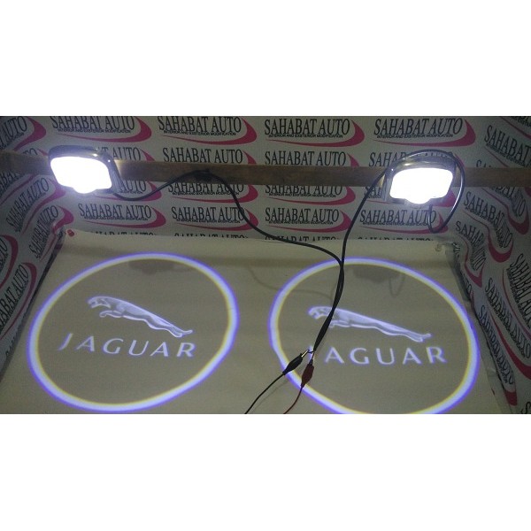 Led Door Light Logo Jaguar Pintu Mobil