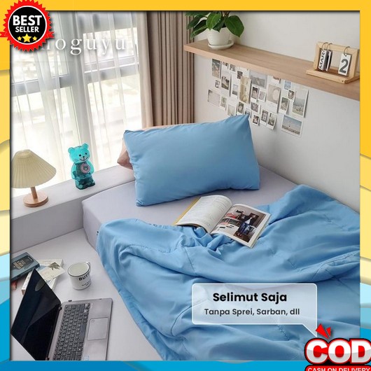 Selimut 180X200 Bantal Selimut 150X200 Karakter Murah Lembut Balmut Aesthetic Polos Premium FI41 Sel