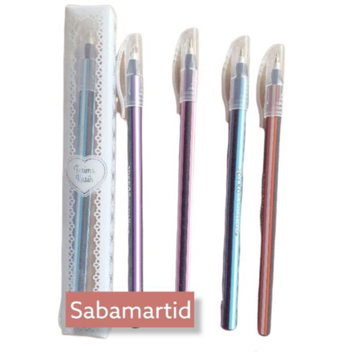 

Souvenir pulpen kemas mika