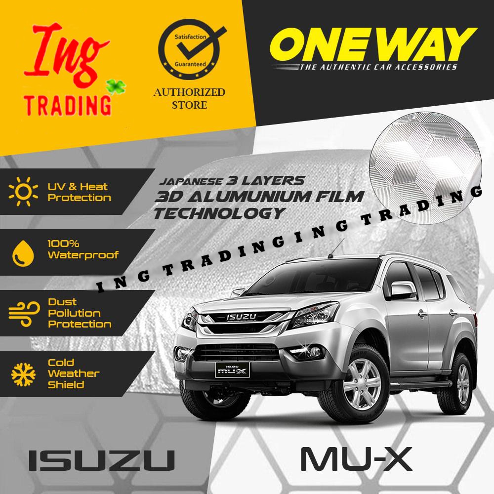 Cover Sarung Mobil ISUZU MUX MU-X MU X Anti Air Waterproof 3 LAPIS