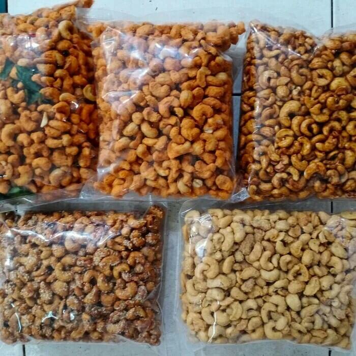 

[COD] Kacang Mede Super Rasa 250 gr . Kacang Mete Fresh Kualitas Super Varian Rasa
