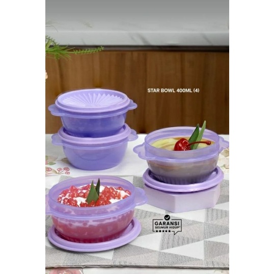 Star Bowl 400 ml Tupperware (1pcs)