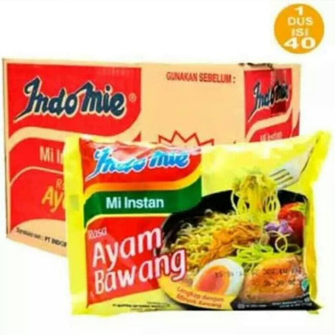 

Terlaris# (Gosend) 1 Dus Indomie Rasa Ayam Bawang