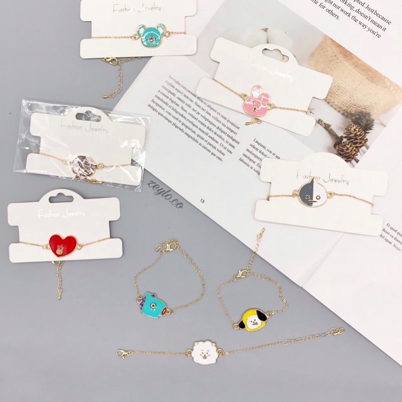 GELANG BTS / BRACELET BT21 / GELANG BTS BT21 BABY BRACELET KPOP