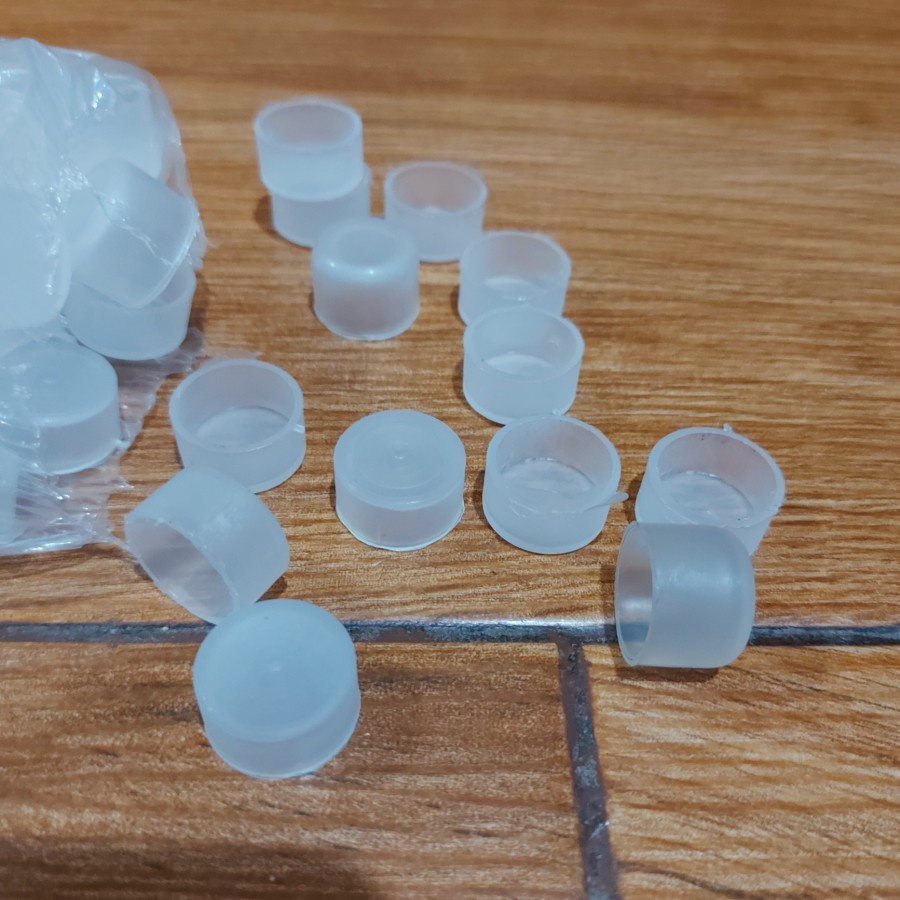 Knop / Penutup Pipa Bening Aquarium / Kolam