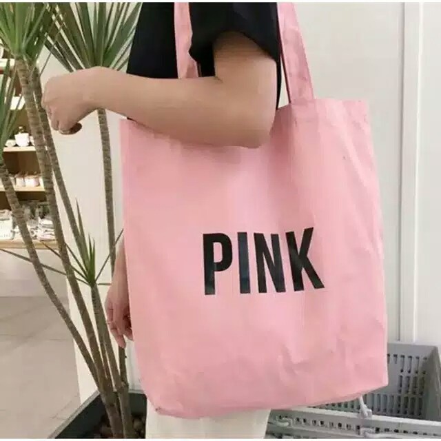 MJS495 - TOTE BAG KANVAS FASHION WANITA