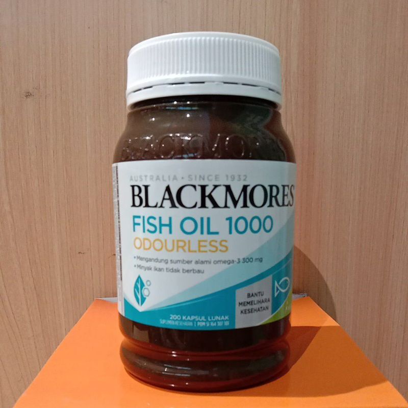 Blackmores Fish oil odourless