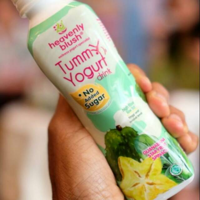 

Heavenly Blush Tummy Yogurt Drink Sugar Free Guanabana Spinach Star Fruit (24 btl x 180 ml)