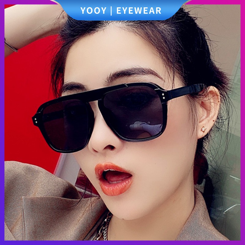 2020 New Korean Pilot Sun Glasses Retro Sunglasses Ins