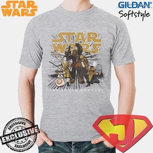 Kaos Star Wars Original Gildan - The Force Awakens Vintage