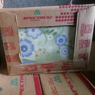 Keramik  dinding  kamar mandi atau dapur  20x25 warna  hijau  