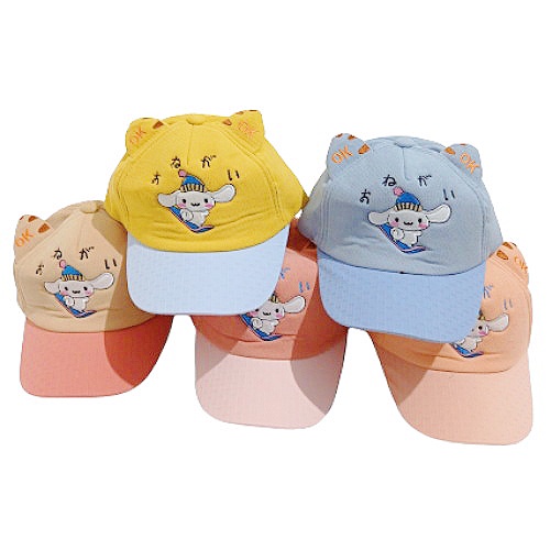 Topi Anak Karakter | Topi Bayi | Topi Anak Lucu | Topi Bordir | Topi Anak Unisex