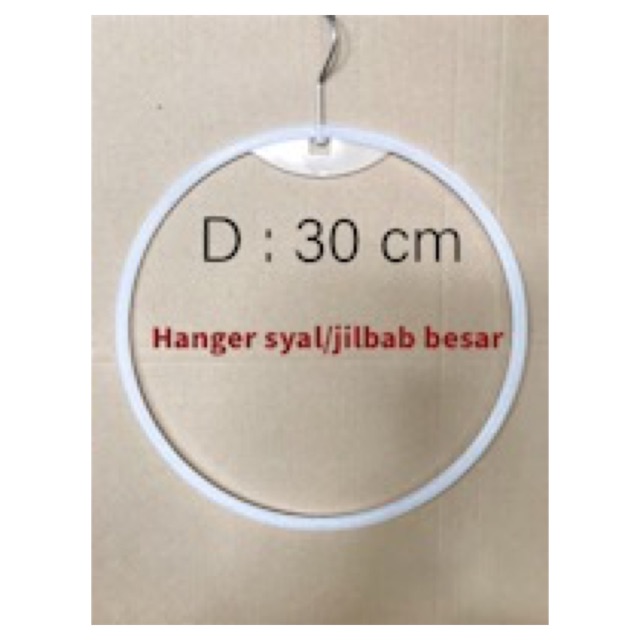 ( 12 PCS ) HANGER SYAL BESAR / KERUDUNG JUMBO