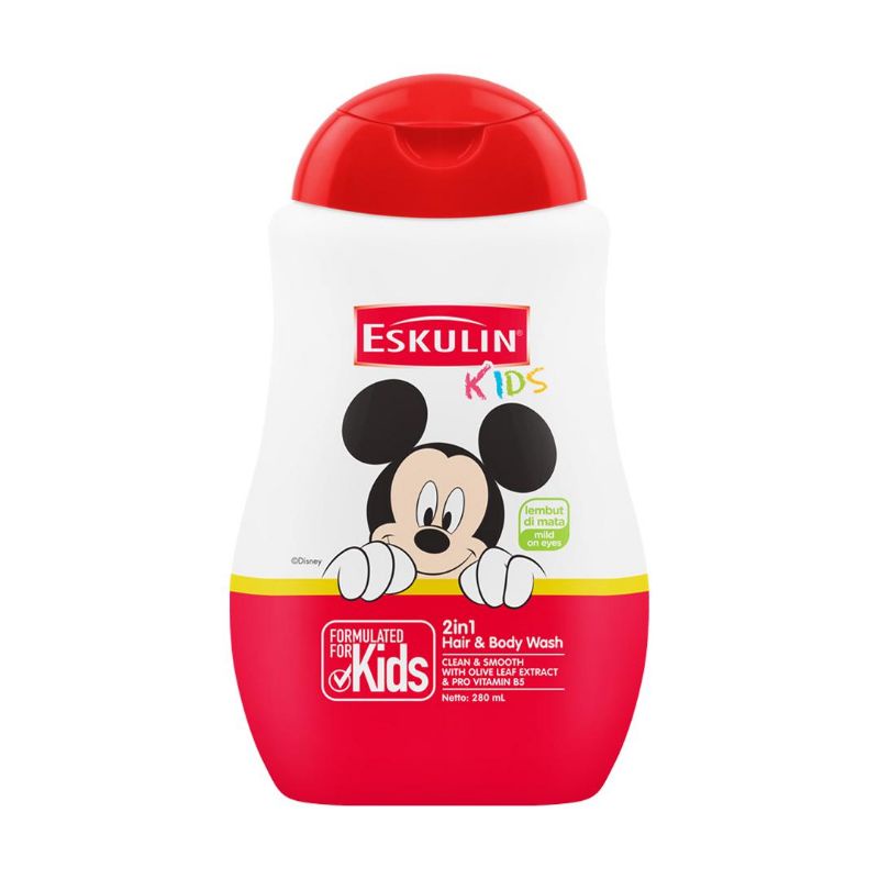 Eskulin Kids Hair &amp; Bodywash 280ml