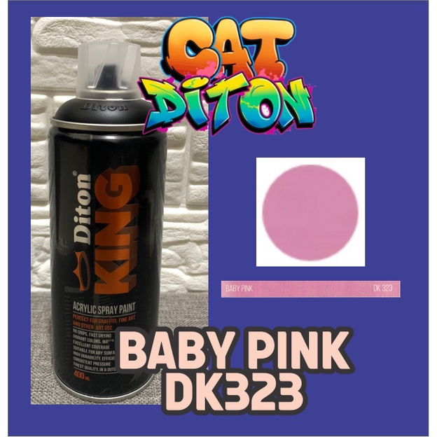 

Diton King DK323 BABY PINK - Acrylic Spray Paints