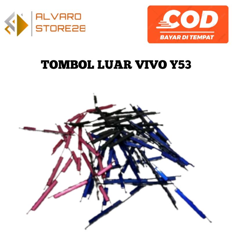 TOMBOL LUAR VIVO Y53 ON OFF INCLUDE VOLUME / TOMBOL PERNIK / RUBBER LUAR