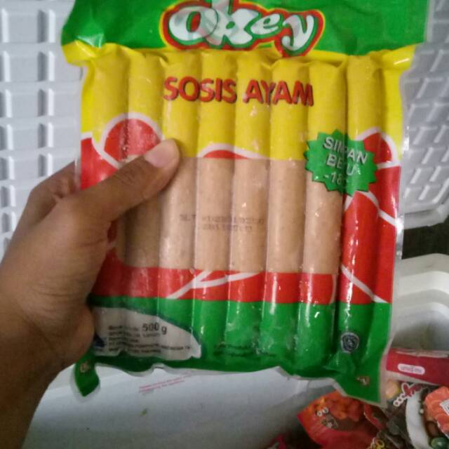 

Sosis ayam okey 500gr