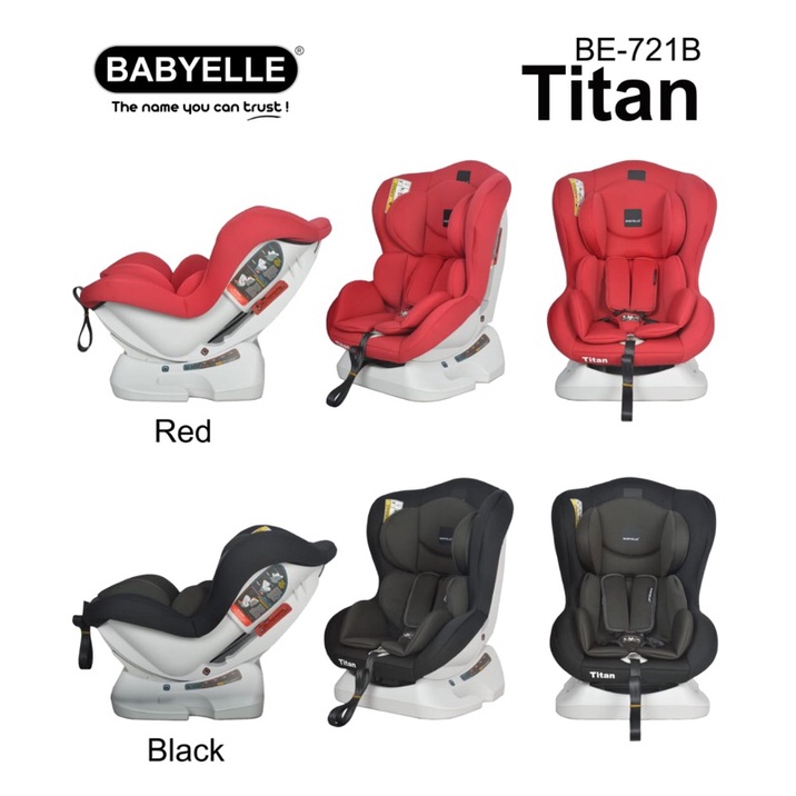 Car Seat BabyElle Titan BE-721B - tempat duduk bayi di mobil