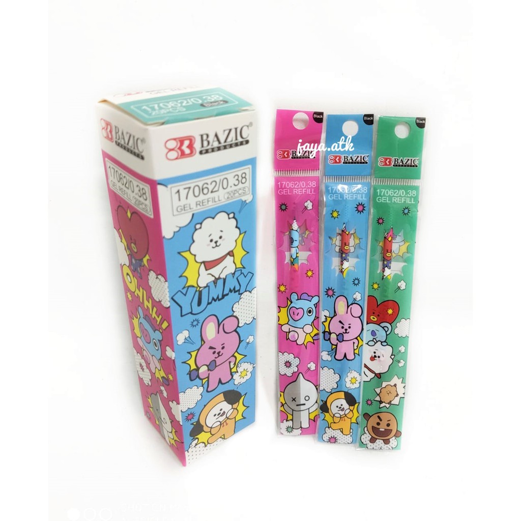 

Isi Jel Pen Motif Refill jel isi 20pcs MURAH