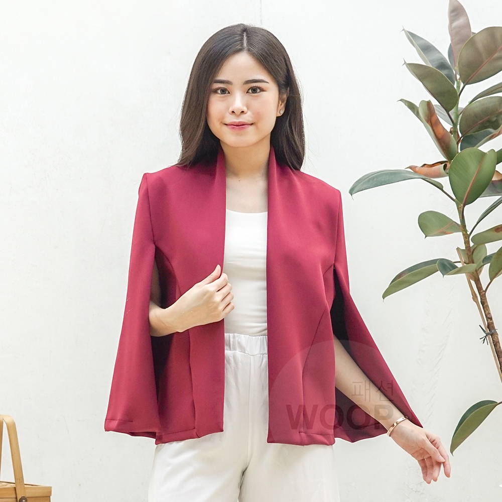 Cape Blazer - outter wanita - blazer wanita