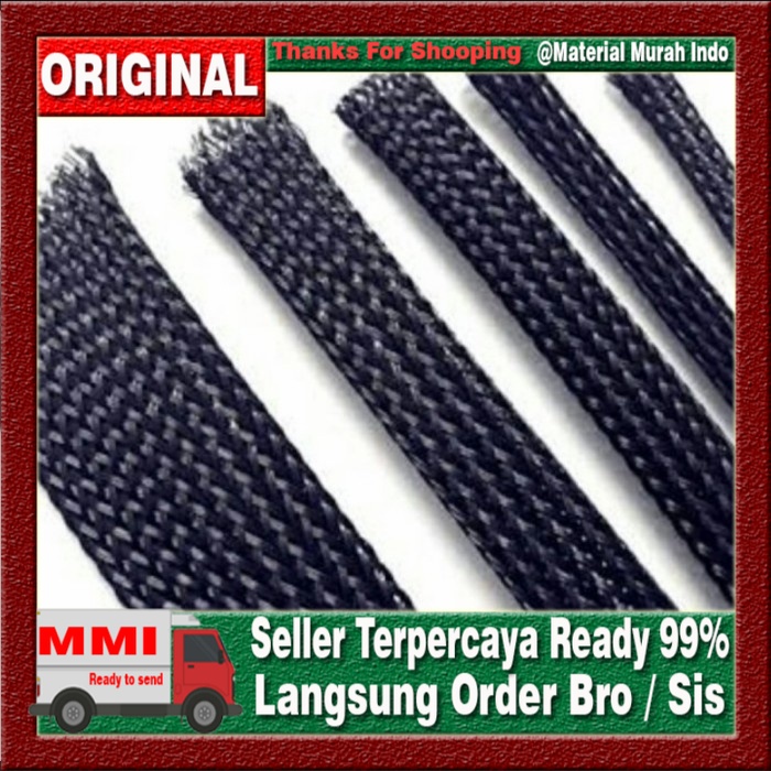 Sleeve / sleeving Cable / snake skin /pembungkus kabel 6mm