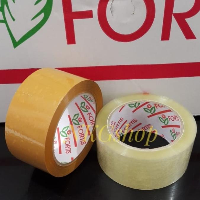 

BANTING HARGA Lakban Fortis/OPP fortis list merah uk. 48mmx90yard(min 1dus = 72roll)