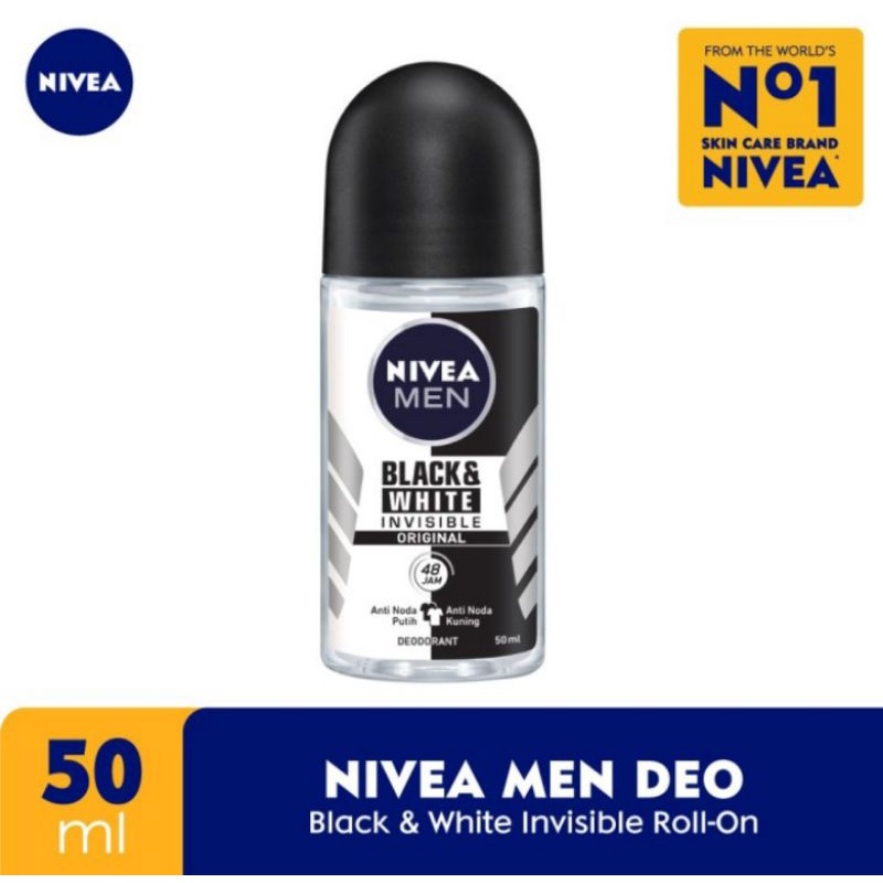 nivea men black &amp; white original 50ml