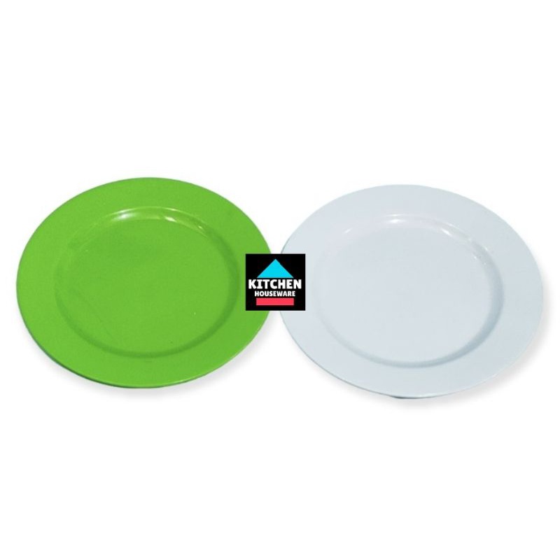 Piring Ceper 10 inch Piring Katering Prasmanan Silver 1 Lusin