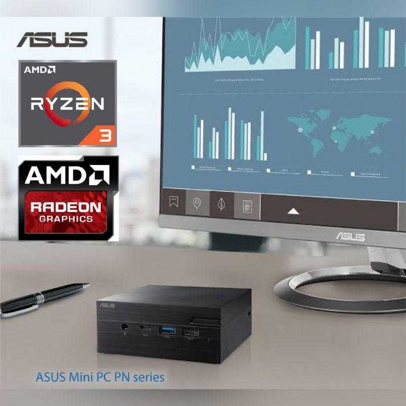 ASUS PN51 RYZEN 3 Barebone (No SSD, No Memory)