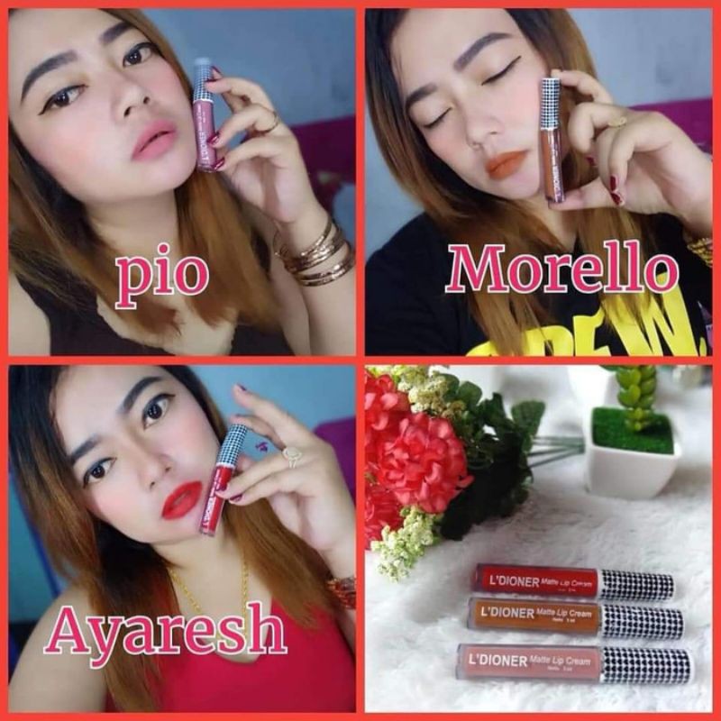 TERMURAH  L'DIONER MATTE LIP TERVIRALL ASLI 100% LDIONER