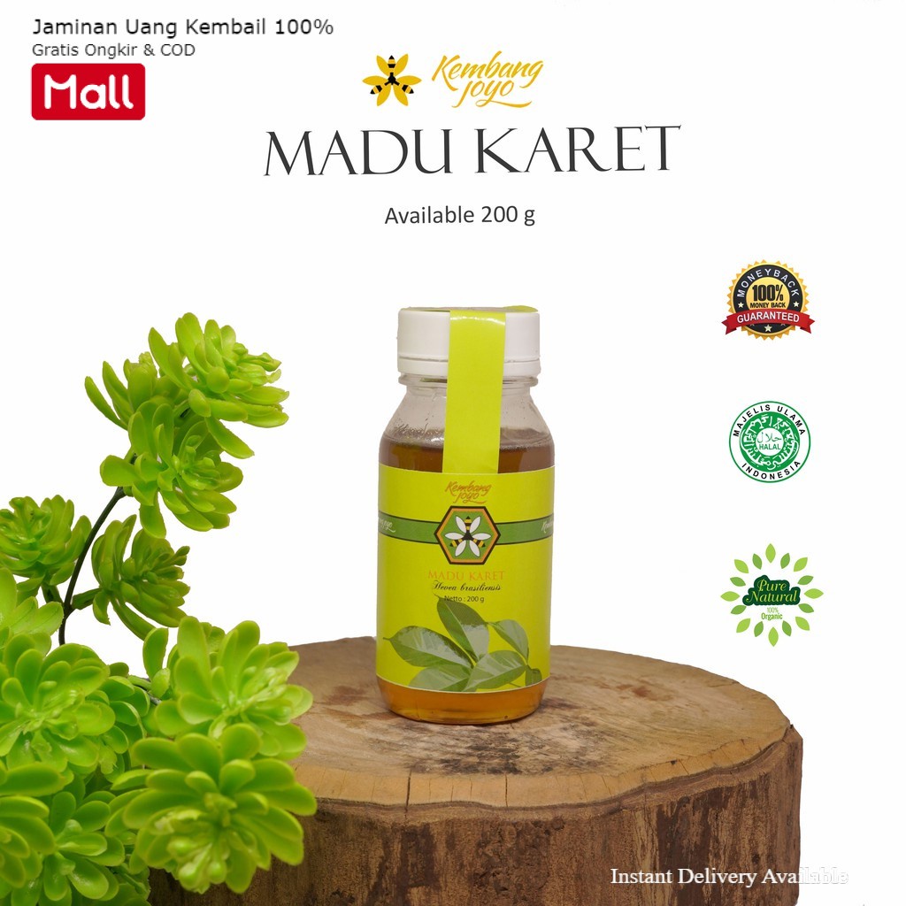 

Madu Kembang Joyo Madu karet 200 gram