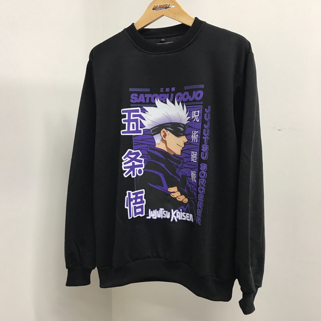 Crewneck Gojo Satoru Ultimate Anime Manga Jujutsu Kaisen Premium Unisex