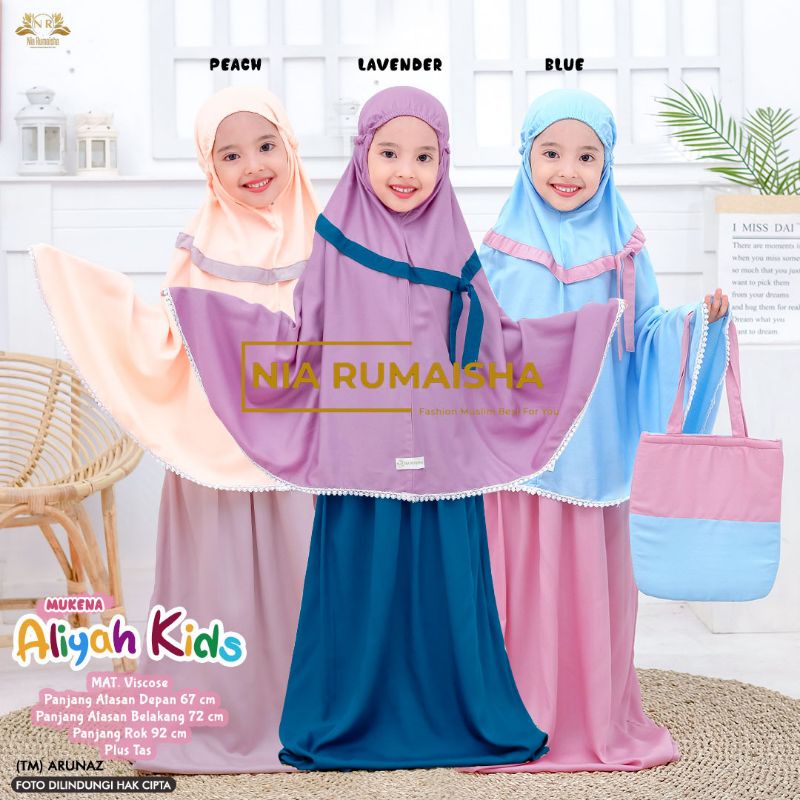 Mukena anak aliyah nia rumaisha