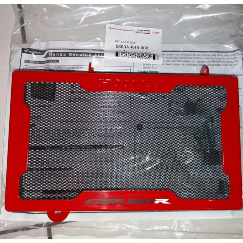 Cover Pelindung Radiator CBR 150 K45A CB150 OLD CBR 150 CBU FI ORIGINAL