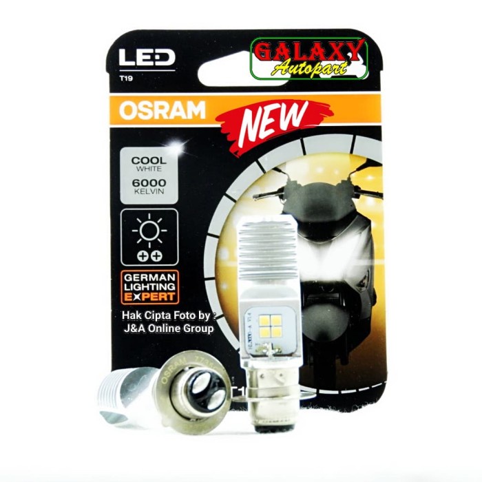 Bohlam LED Motor OSRAM CW T-19 ORIGINAL
