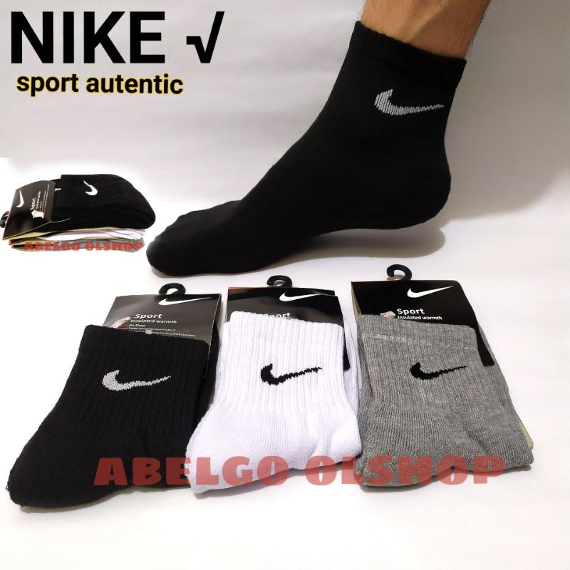 kaos kaki olahraga nike tebal/kaos kaki sport tebal nike 3/4