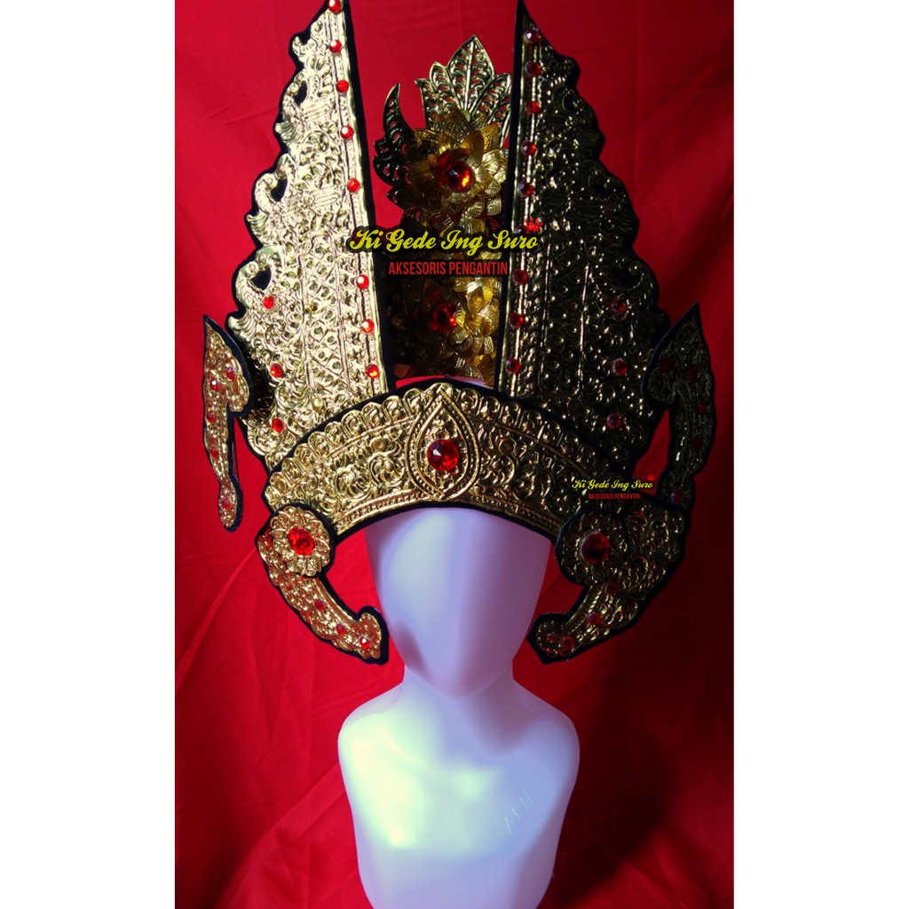Payas Agung Custom/ Mahkota Pengantin Bali/ Siger Tari/ Sunting Bali/ Penari/ Jawa Palembang Lampung