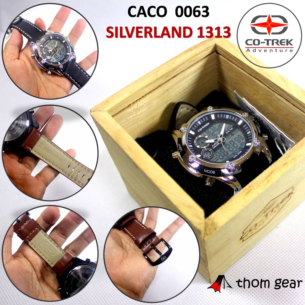 Cotrek Caco 0063 Silverland Jam Tangan Outdoor Thomgear Paiton Probolinggo